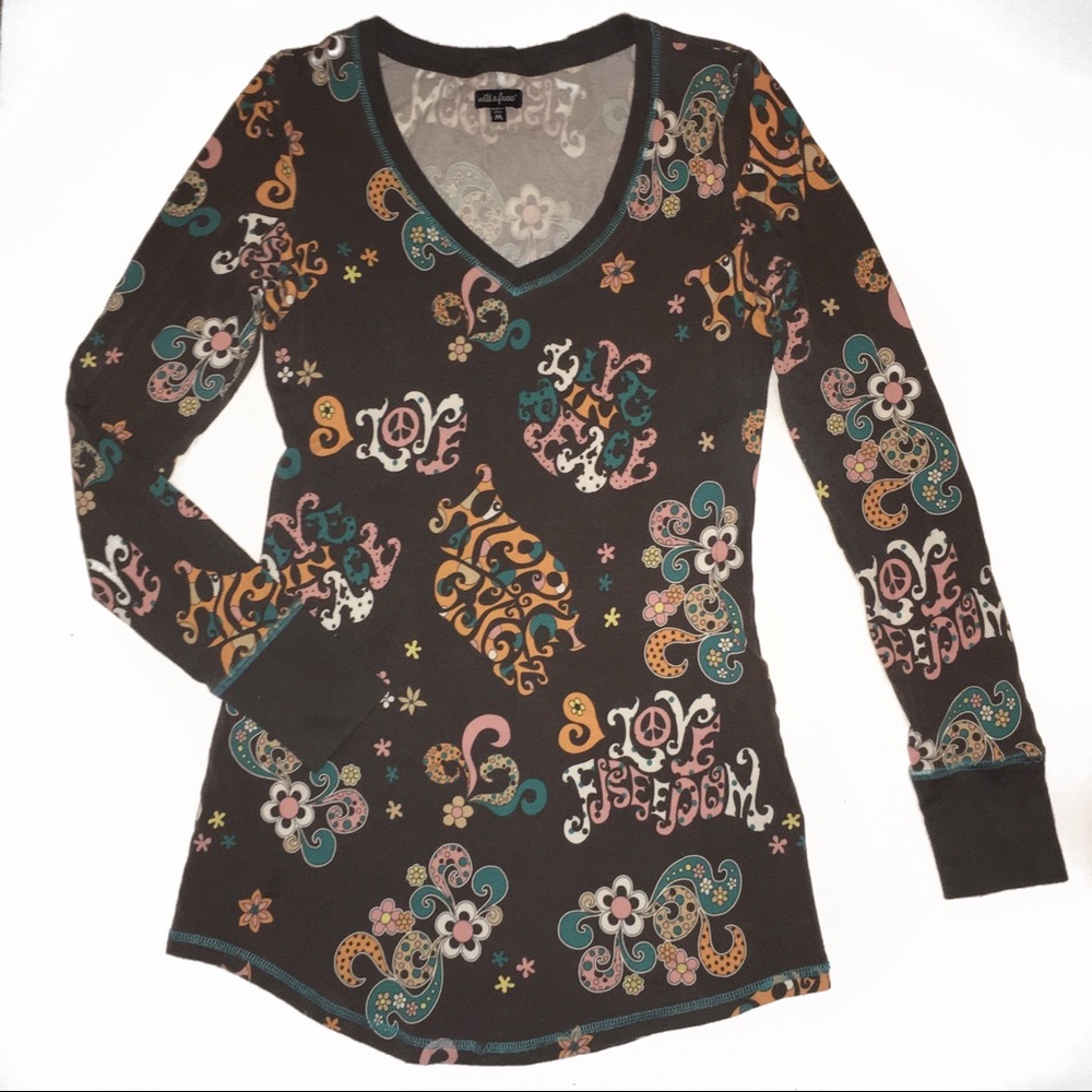 Peace Love & Hippie✨Women’s Fitted Stretch Tunic | Size M